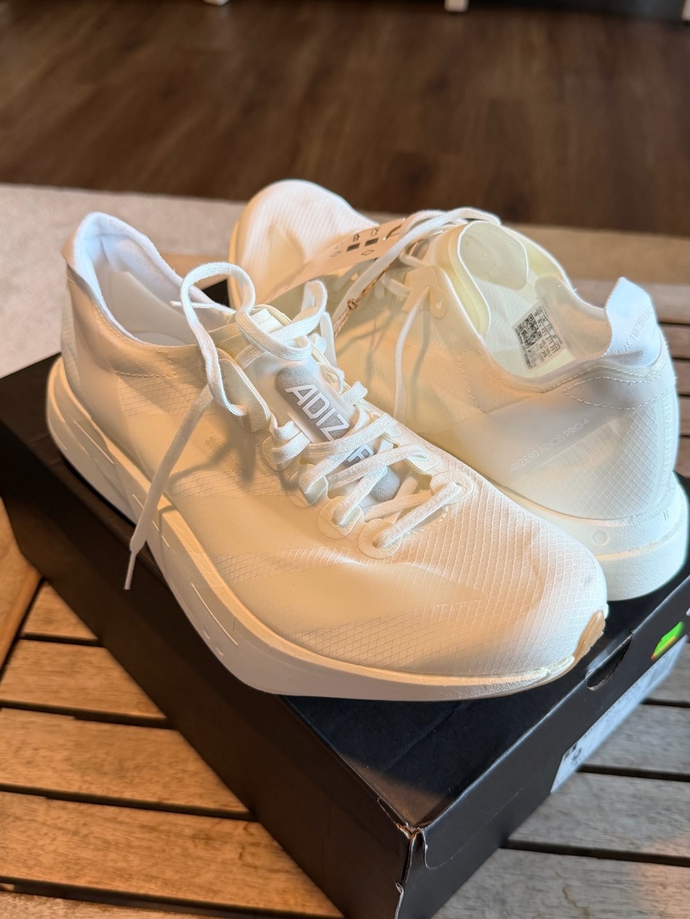 Adidas Adizero Adios Pro 4 Men’s Running Shoes Size 9 NWT